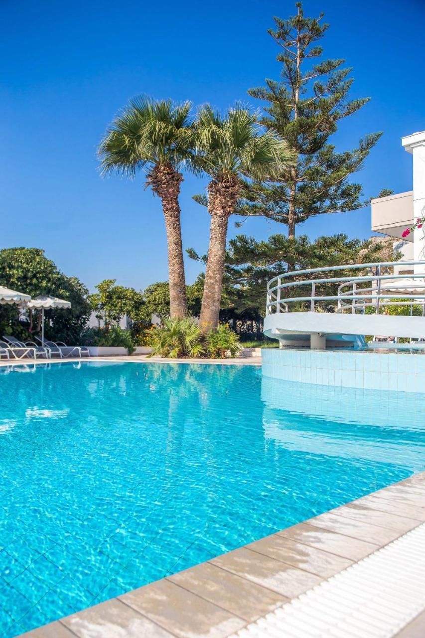 Irinna Hotel-Apartments Faliraki Bagian luar foto