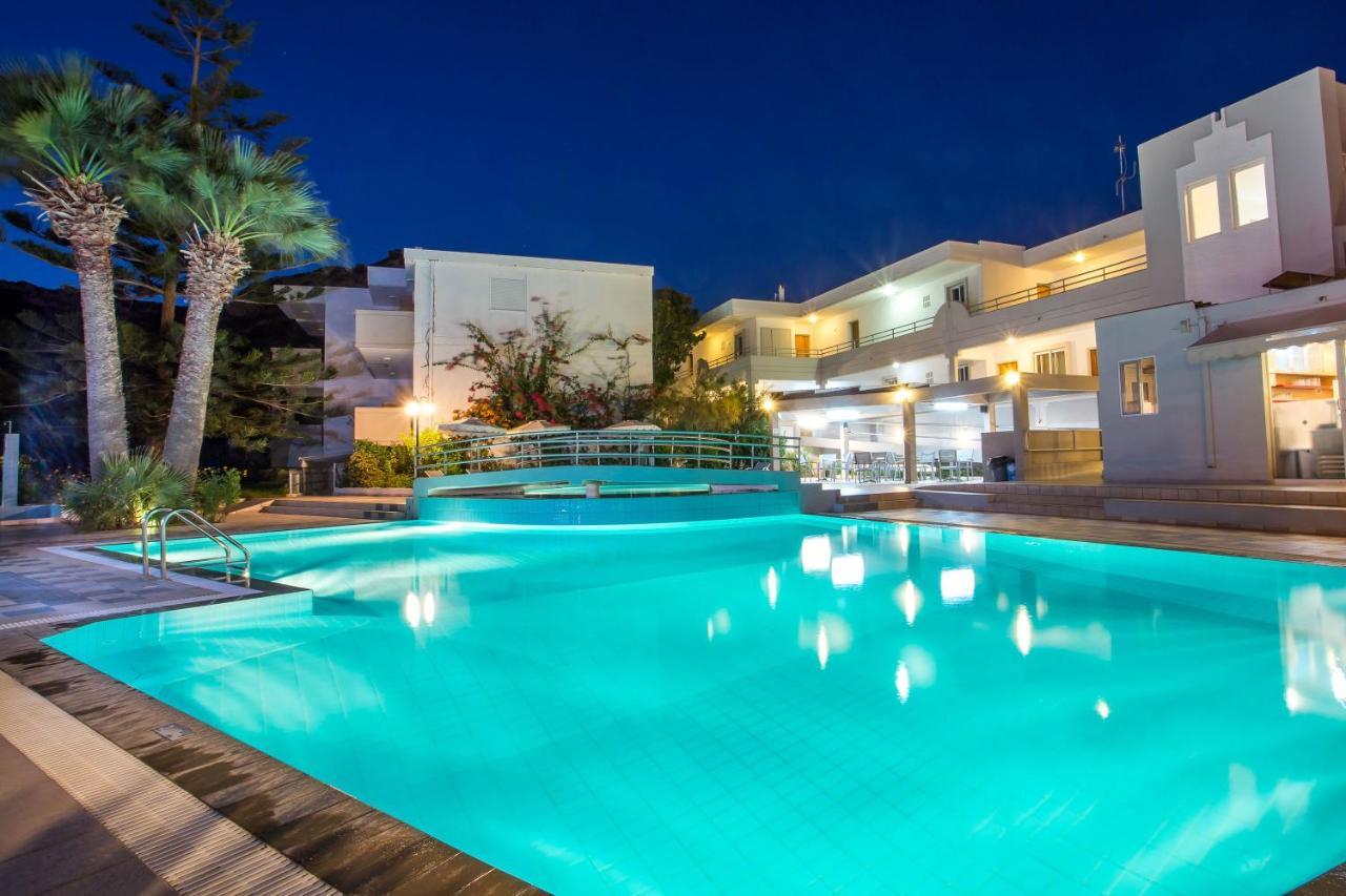 Irinna Hotel-Apartments Faliraki Bagian luar foto