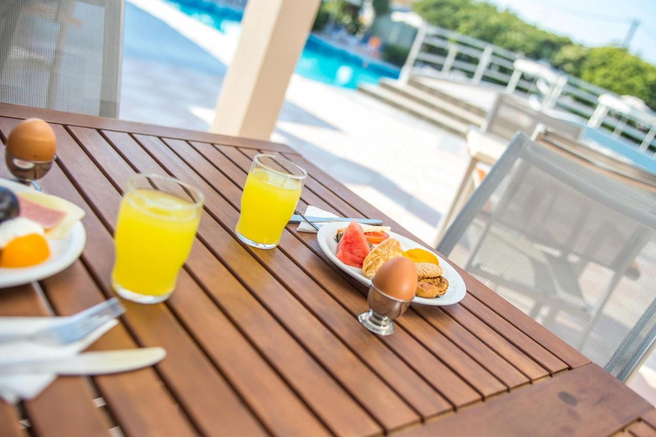 Irinna Hotel-Apartments Faliraki Bagian luar foto