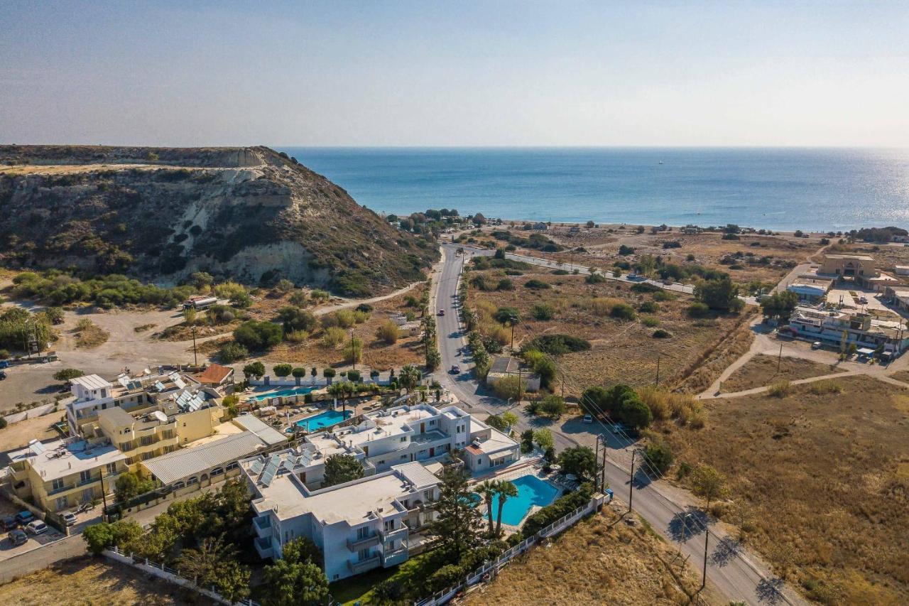 Irinna Hotel-Apartments Faliraki Bagian luar foto