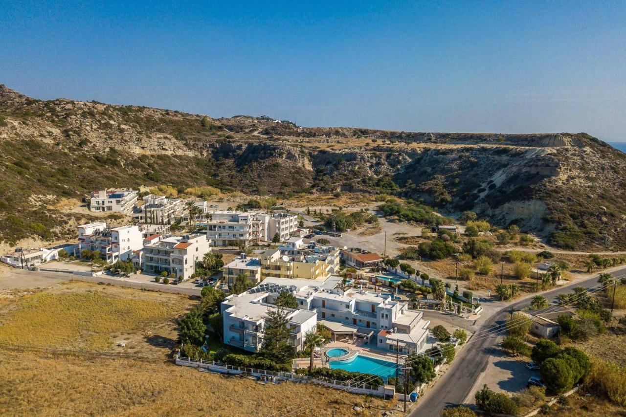 Irinna Hotel-Apartments Faliraki Bagian luar foto