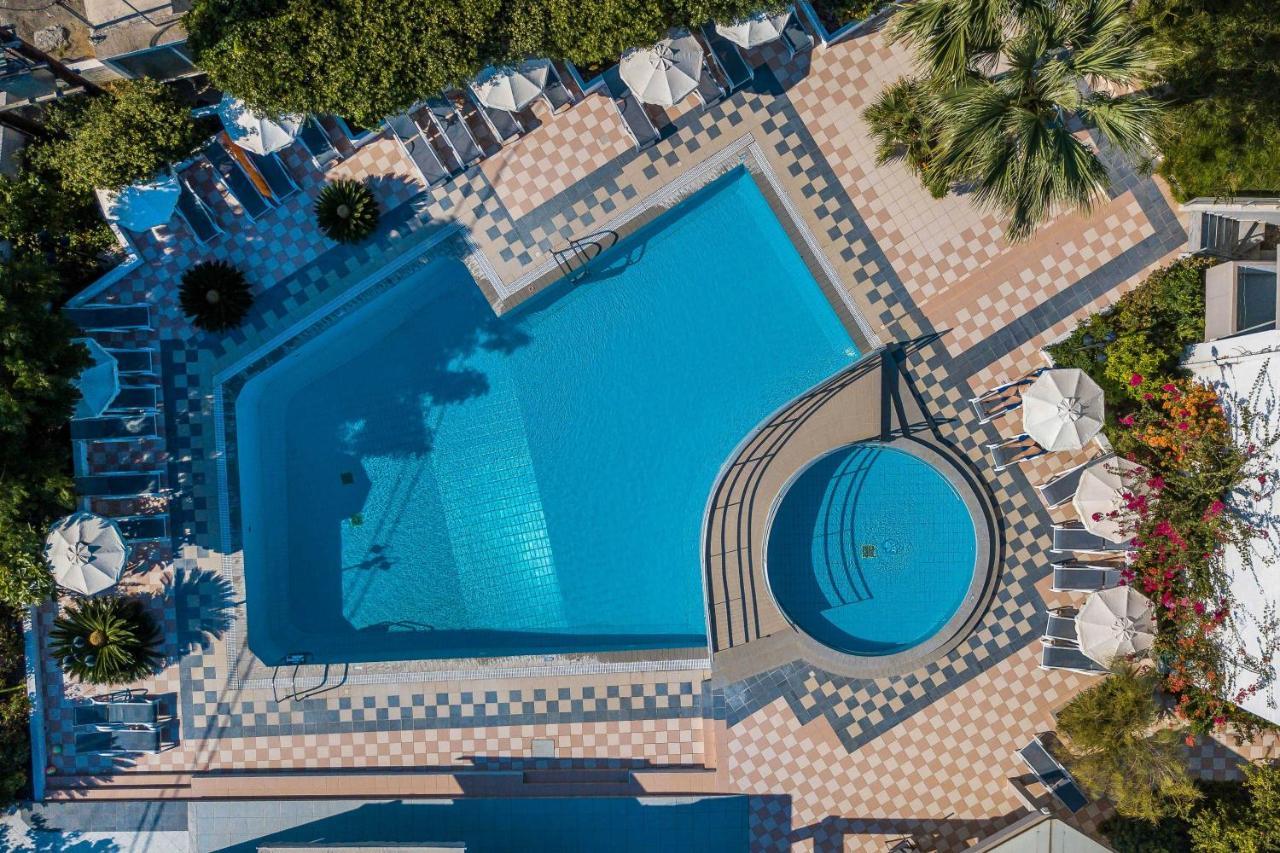 Irinna Hotel-Apartments Faliraki Bagian luar foto