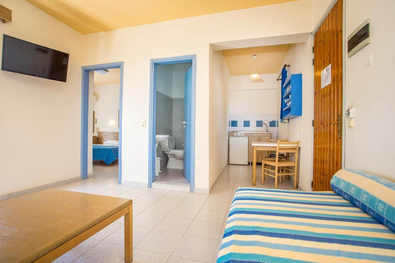 Irinna Hotel-Apartments Faliraki Bagian luar foto