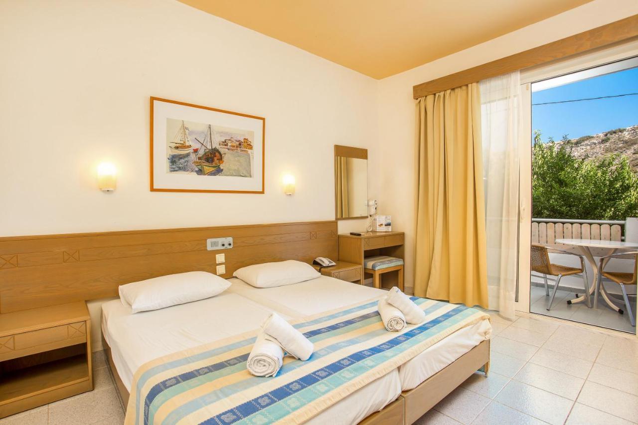 Irinna Hotel-Apartments Faliraki Bagian luar foto