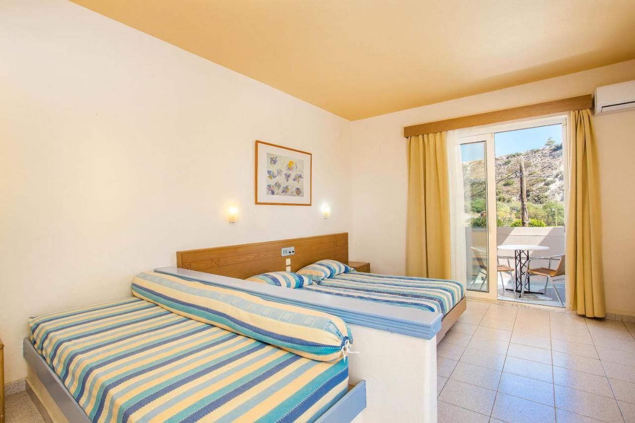 Irinna Hotel-Apartments Faliraki Bagian luar foto