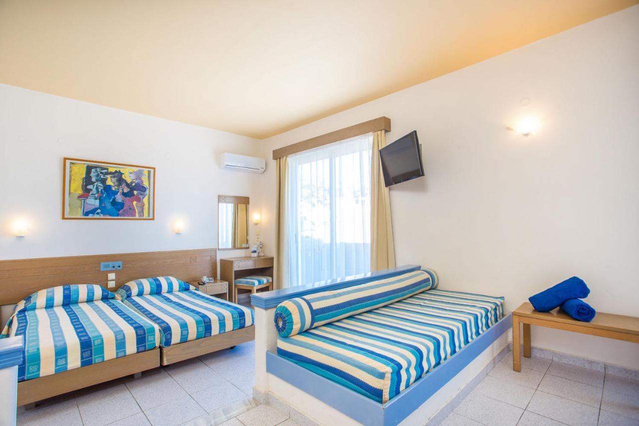 Irinna Hotel-Apartments Faliraki Bagian luar foto
