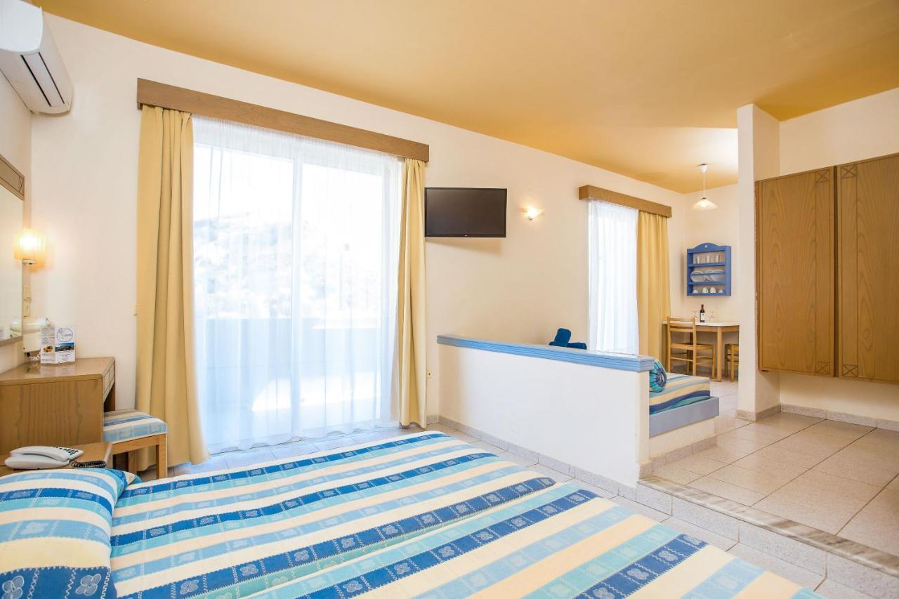 Irinna Hotel-Apartments Faliraki Bagian luar foto